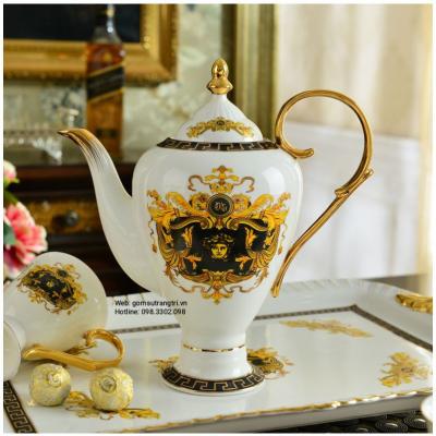 Bộ Ấm Trà Hoàng Gia Phong Cách Châu Âu
